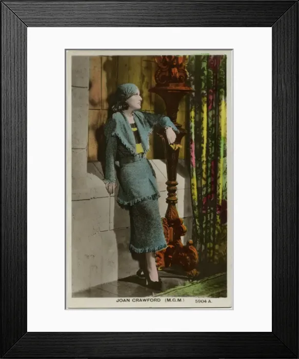 Framed Print : Joan Crawford - American Movie Actress Framed Print : Joan Crawford - American Movie Actress