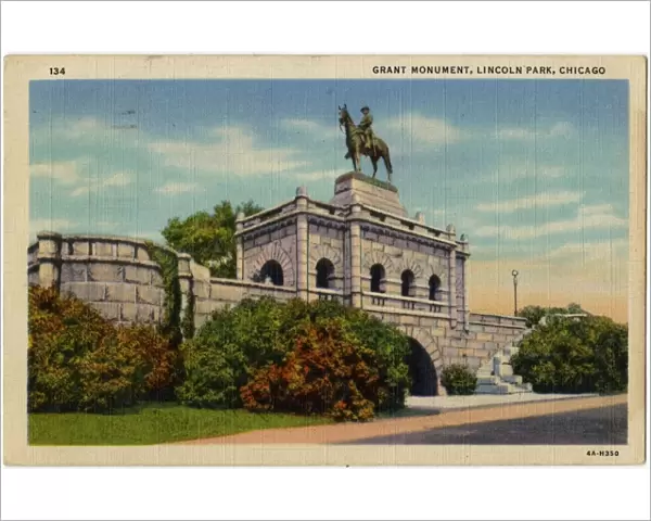 Grant Monument - Lincoln Park, Chicago, Illinois, USA