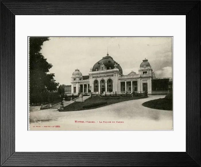 Framed Print : Vittel, France - The Casino Framed Print : Vittel, France - The Casino