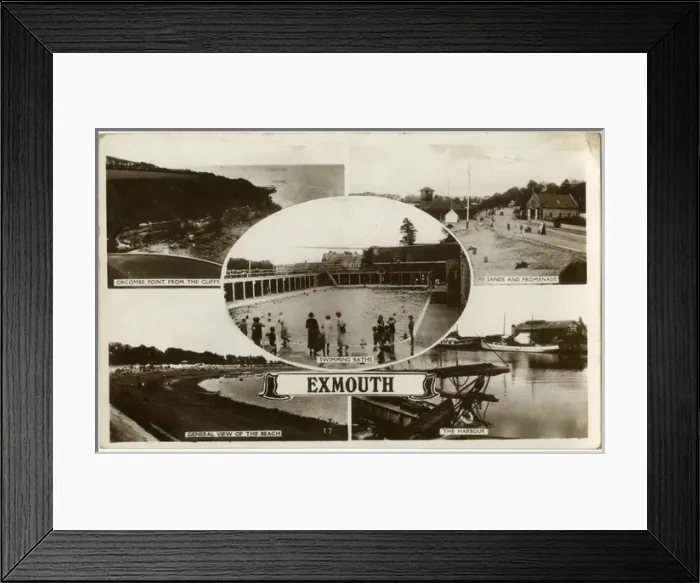 Framed Print : Exmouth, East Devon - Various places of note Framed Print : Exmouth, East Devon - Various places of note