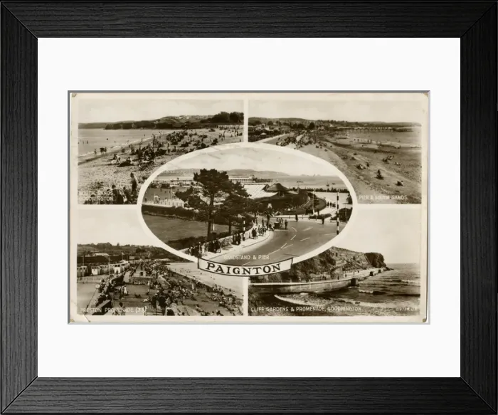 Framed Print : Paignton, Devon - Various places of note Framed Print : Paignton, Devon - Various places of note