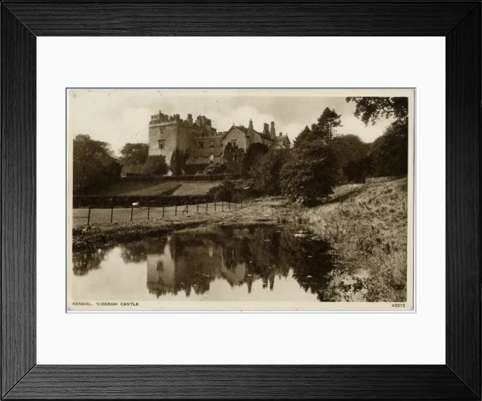 Framed Print : Kendal, Cumbria - Sizergh Castle Framed Print : Kendal, Cumbria - Sizergh Castle
