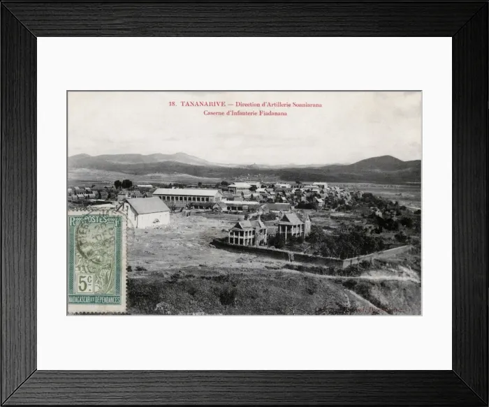 Framed Print : Barracks in Antananarivo, Madagascar Framed Print : Barracks in Antananarivo, Madagascar