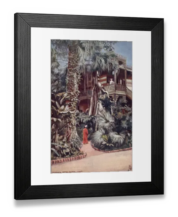 Framed Print : Garden of the H Framed Print : Garden of the H