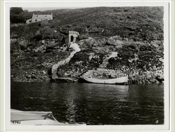 Herm, Channel Islands, Blacksmiths Cottage, La Rosiere Steps
