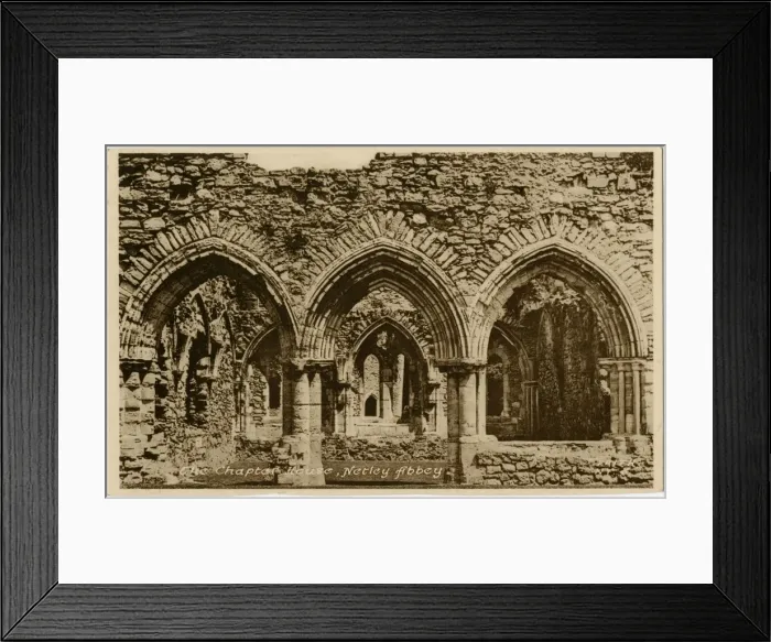 Framed Print : Netley Abbey - The Chapter House Framed Print : Netley Abbey - The Chapter House