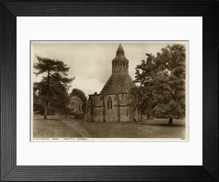 Framed Print : Glastonbury, Somerset - The Abbotts Kitchen - The Abbey Framed Print : Glastonbury, Somerset - The Abbotts Kitchen - The Abbey