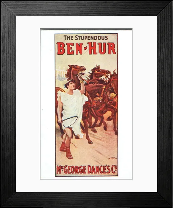 Framed Print : Ben Hur, by William Young, after Lew Wallace Framed Print : Ben Hur, by William Young, after Lew Wallace