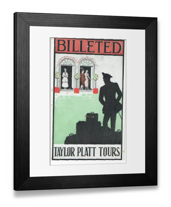 Framed Print : Billeted, by F Tennyson Jesse and H M Harwood Framed Print : Billeted, by F Tennyson Jesse and H M Harwood
