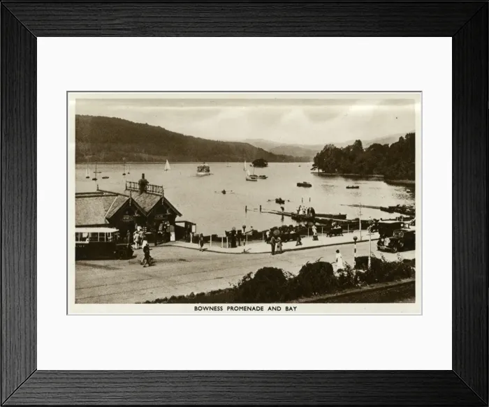 Framed Print : Lake District, Cumbria, Bowness and Windermere Framed Print : Lake District, Cumbria, Bowness and Windermere