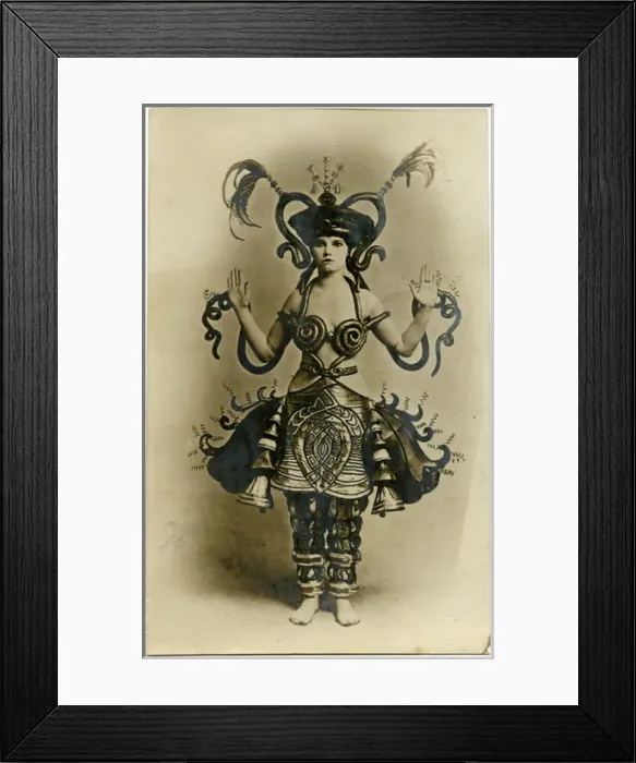 Framed Print : Crazy theatrical costume Framed Print : Crazy theatrical costume