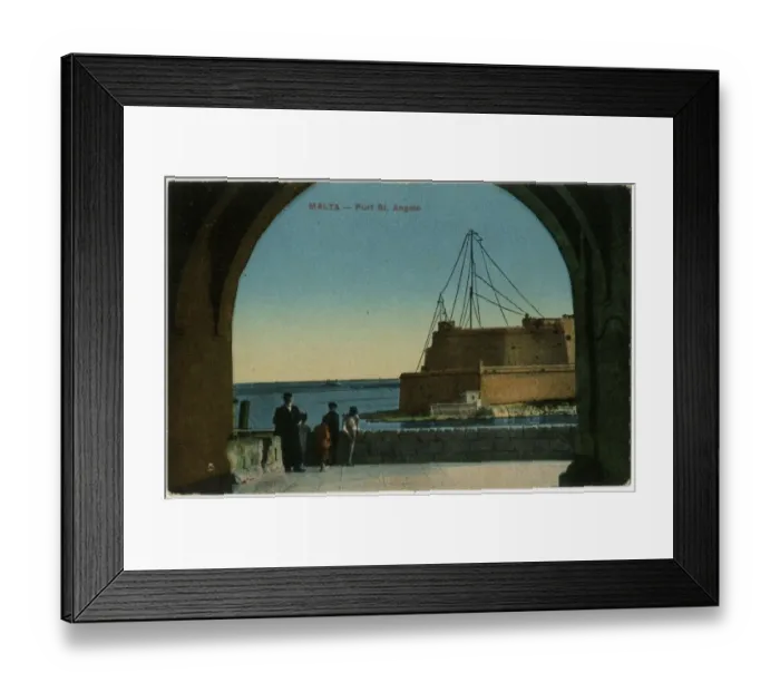 Framed Print : Malta - Fort St. Angelo Framed Print : Malta - Fort St. Angelo