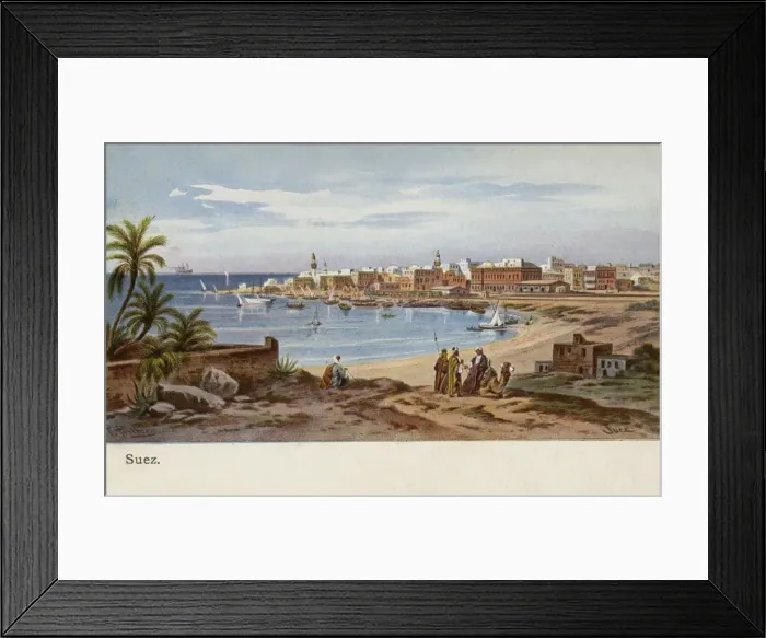 Framed Print : Suez, Egypt Framed Print : Suez, Egypt