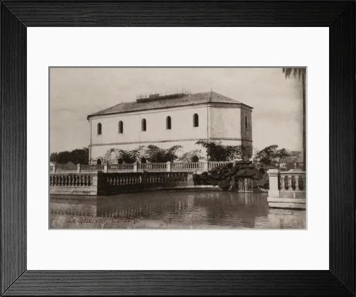 Framed Print : Reservoir in Conakry, Guinea Framed Print : Reservoir in Conakry, Guinea