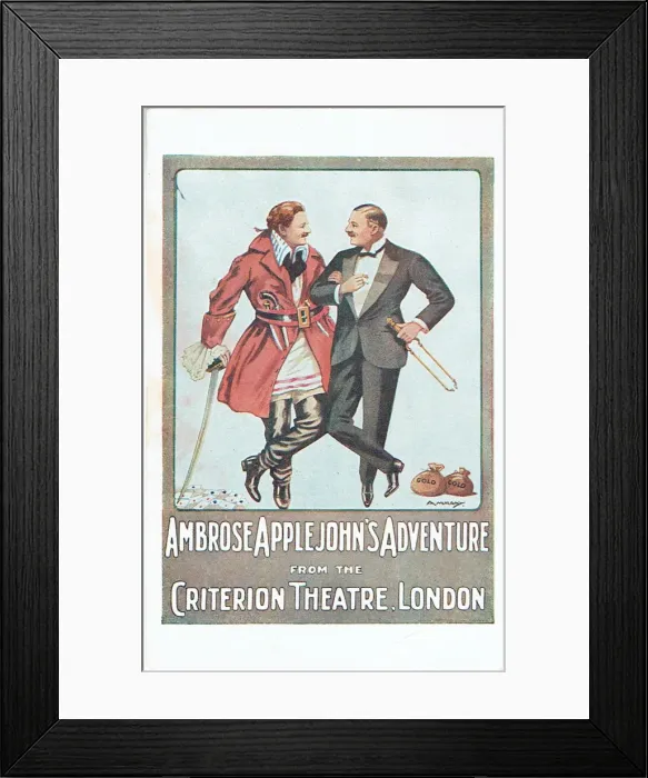 Framed Print : Ambrose Applejohns Adventure by Walter Hackett Framed Print : Ambrose Applejohns Adventure by Walter Hackett