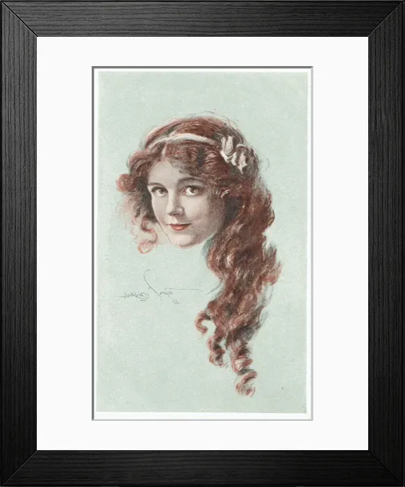 Framed Print : Ann, or Through the Window, by Lechmere Worrall Framed Print : Ann, or Through the Window, by Lechmere Worrall