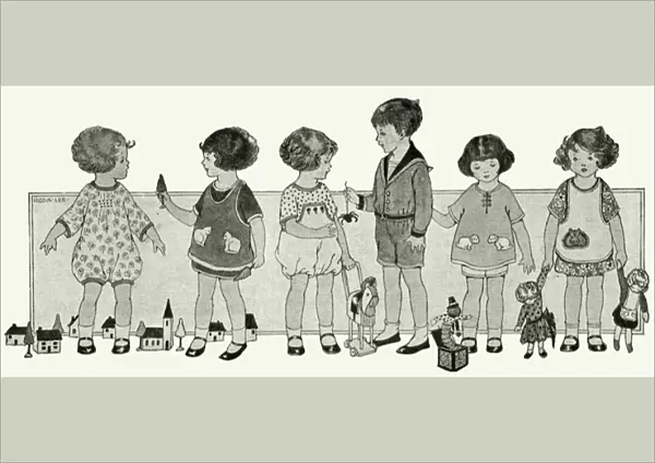 Childrens playingwear 1913