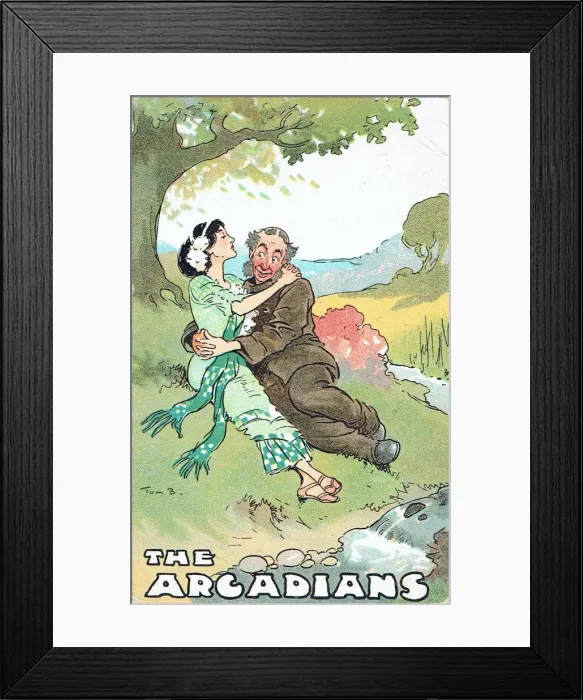 Framed Print : The Arcadians by Mark Ambient and Alexander M Thompson Framed Print : The Arcadians by Mark Ambient and Alexander M Thompson