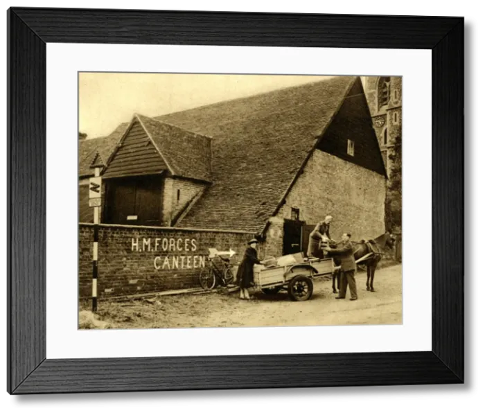 Framed Print : Wartime Canteen Framed Print : Wartime Canteen