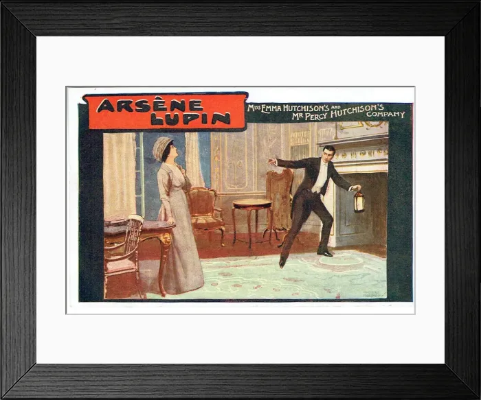 Framed Print : Arsene Lupin by Francis de Croisset and Maurice Leblanc Framed Print : Arsene Lupin by Francis de Croisset and Maurice Leblanc