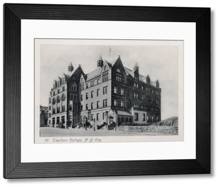 Framed Print : Teachers College Main Building in New York City, USA Framed Print : Teachers College Main Building in New York City, USA