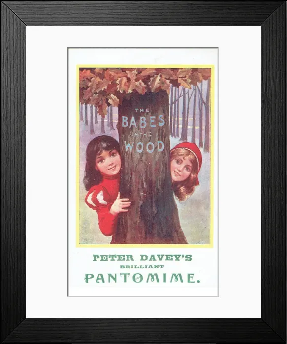 Framed Print : The Babes in the Wood, Lyceum Theatre, Ipswich Framed Print : The Babes in the Wood, Lyceum Theatre, Ipswich