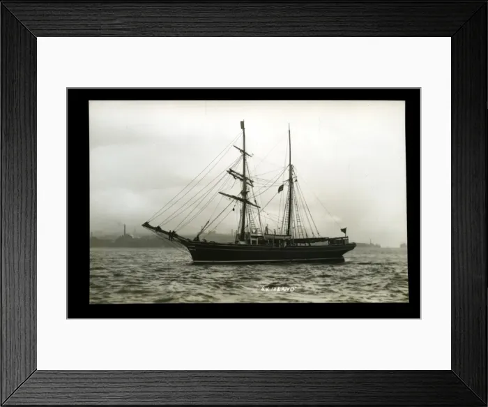 Framed Print : Sailing vessel Island Framed Print : Sailing vessel Island