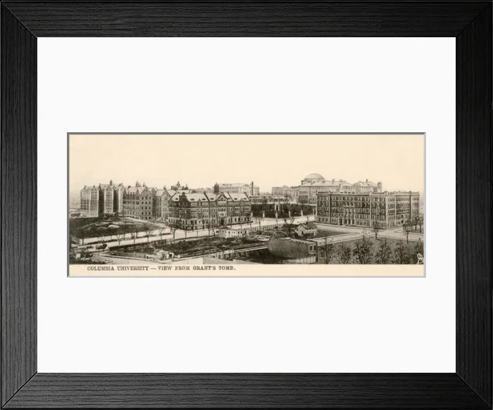 Framed Print : Columbia University viewed from Grants Tomb, New York City Framed Print : Columbia University viewed from Grants Tomb, New York City