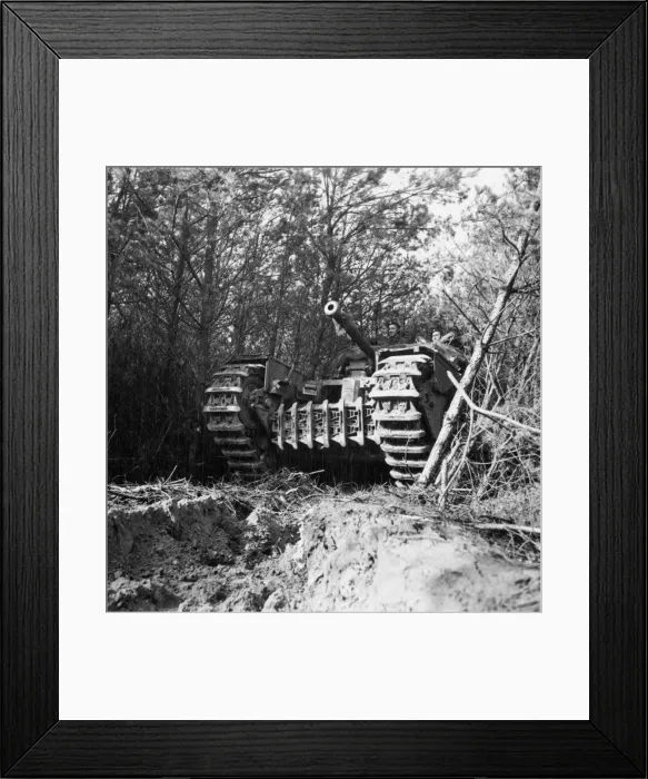 Framed Print : Tank of 4th Battalion Coldstream Guards Framed Print : Tank of 4th Battalion Coldstream Guards