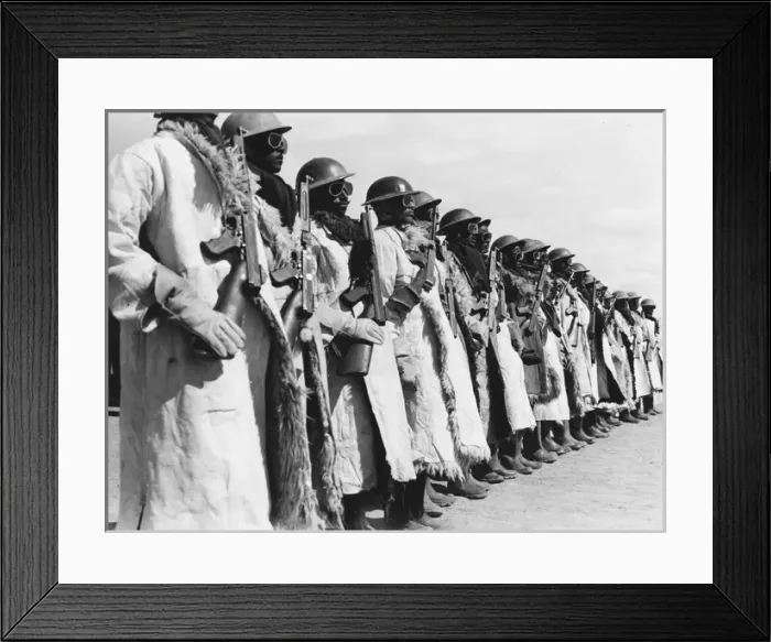 Framed Print : Aid to Russia Route through Persia, 1944