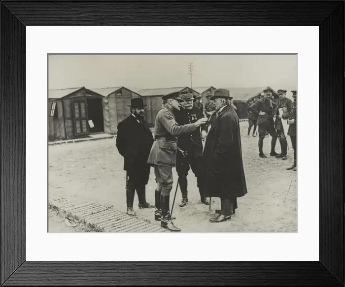 Framed Print : The visit of David Lloyd George, 12 September 1916 Framed Print : The visit of David Lloyd George, 12 September 1916