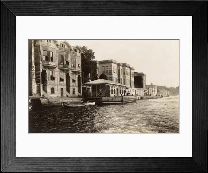 Framed Print : Magnificent Wooden villas - banks of the Boshorus, Istanbul Framed Print : Magnificent Wooden villas - banks of the Boshorus, Istanbul