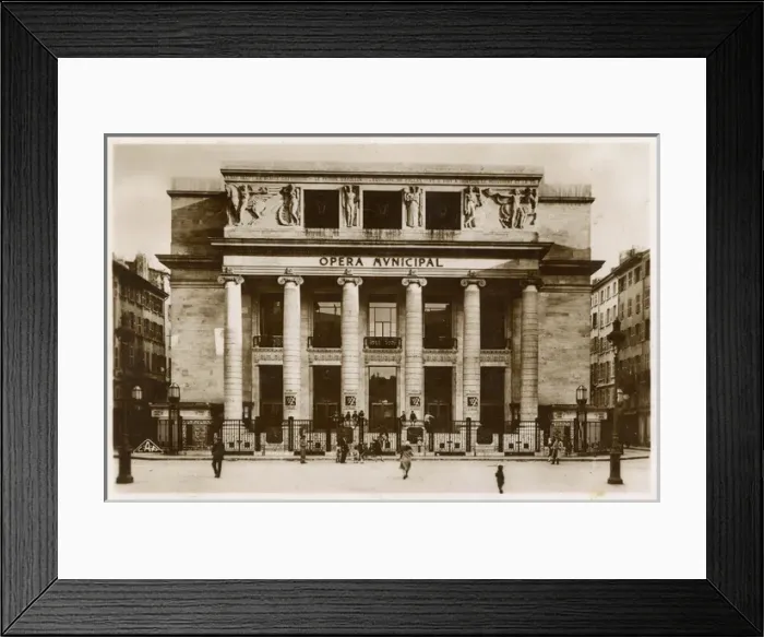 Framed Print : Marseille - The Municipal opera Theatre building Framed Print : Marseille - The Municipal opera Theatre building