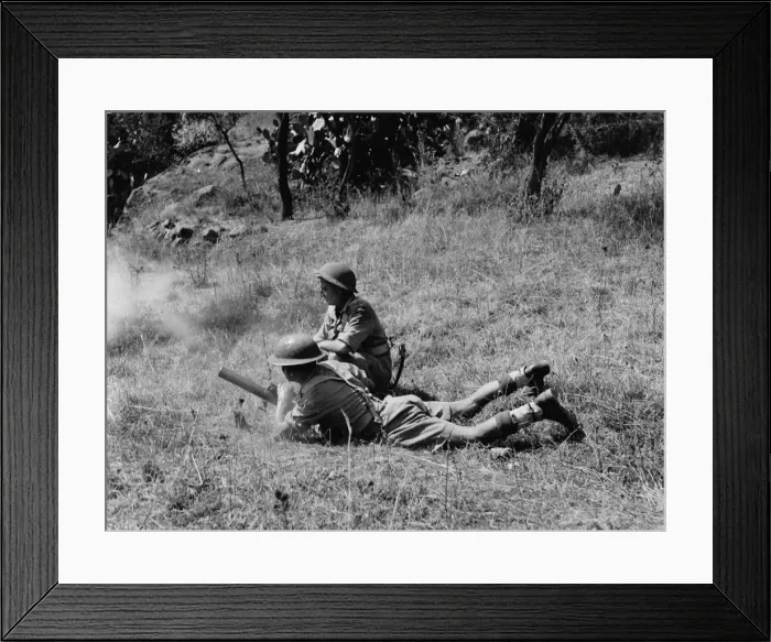 Framed Print : Mortar practice Framed Print : Mortar practice