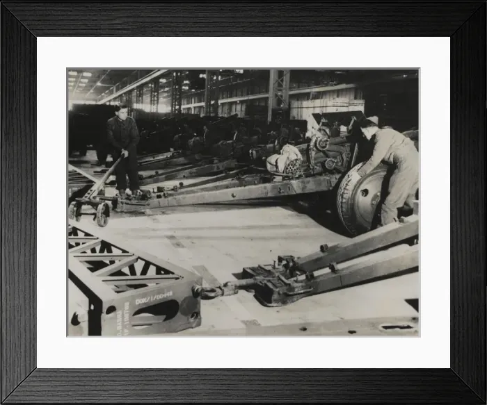 Framed Print : U. S. Lease and Lend Equipment Reaches Midlands Framed Print : U. S. Lease and Lend Equipment Reaches Midlands