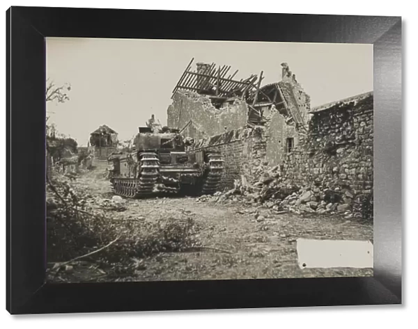 Normandy: Churchill tank waits in ambush