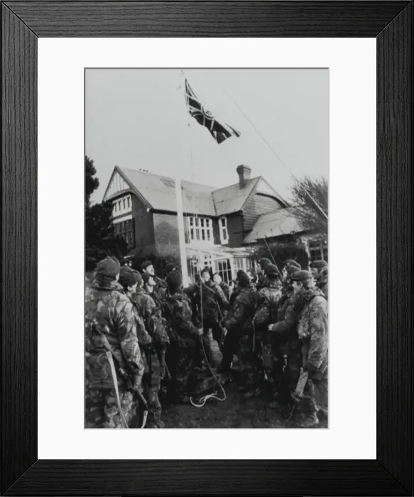 Framed Print : Falklands War - 1982 Framed Print : Falklands War - 1982
