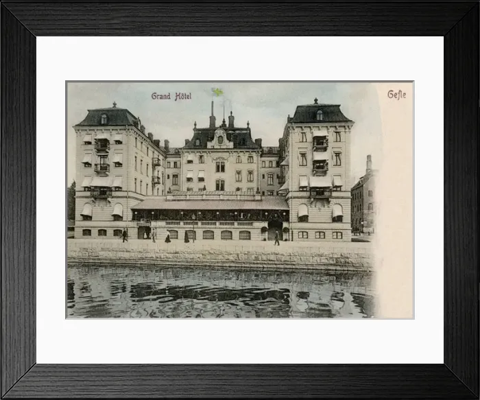 Framed Print : Grand Hotel, Gefle (Gavle), Gavleborg, Sweden Framed Print : Grand Hotel, Gefle (Gavle), Gavleborg, Sweden