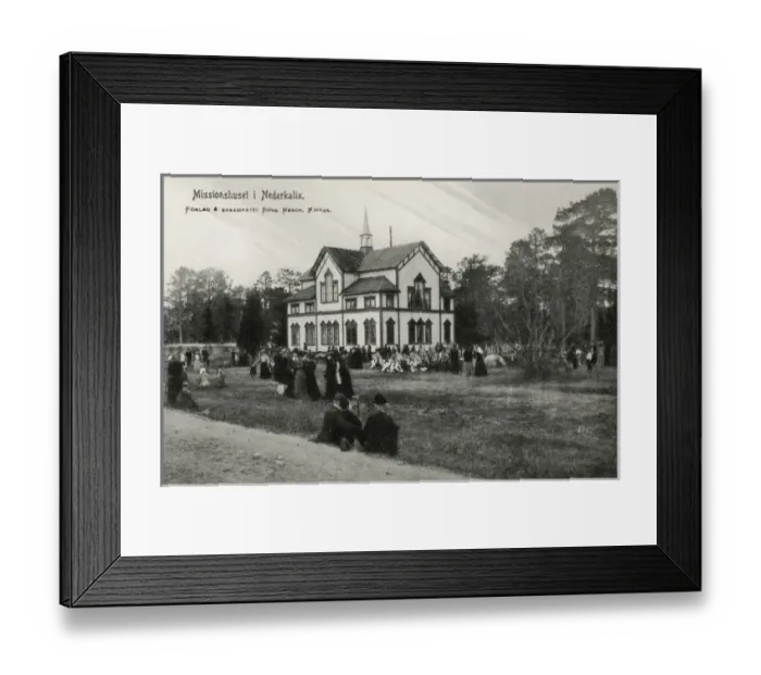 Framed Print : Mission house at Neder Kalix, Norrbotten, Sweden Framed Print : Mission house at Neder Kalix, Norrbotten, Sweden