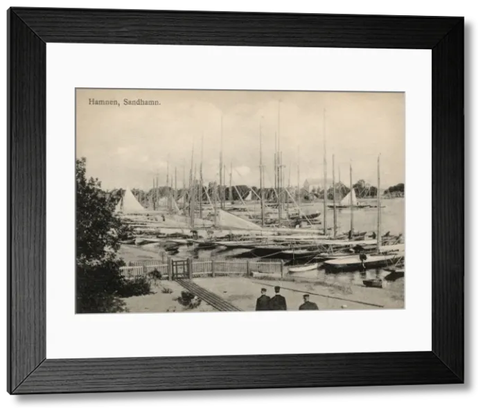 Framed Print : Marina at Hamnen, Sandhamn island, Sweden Framed Print : Marina at Hamnen, Sandhamn island, Sweden