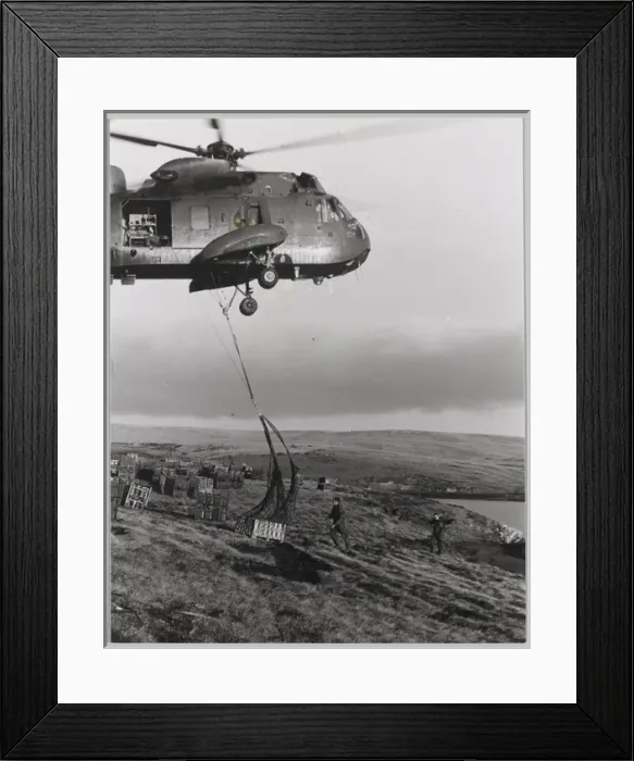 Framed Print : Falklands War - 1982 Framed Print : Falklands War - 1982