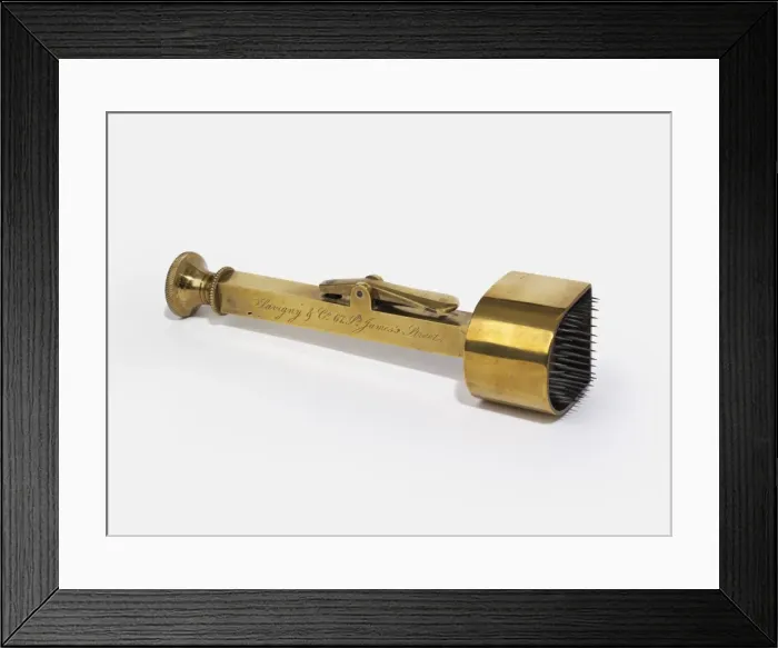 Framed Print : Instrument for tattooing deserters, 1850 Framed Print : Instrument for tattooing deserters, 1850