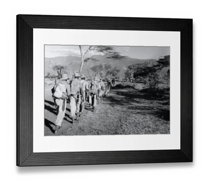 Framed Print : Safari by A Company, 4th Bn Kings African Rifles Framed Print : Safari by A Company, 4th Bn Kings African Rifles