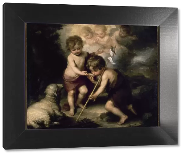 The Infant Christ and Saint John the Baptist with a