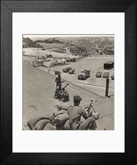 Framed Print : WW2 - 3rd Division?s deployment in Palestine Framed Print : WW2 - 3rd Division?s deployment in Palestine