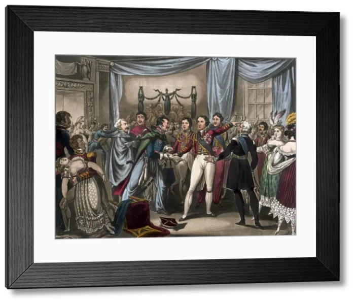 Framed Print : Intelligence of the Battle of Ligny Framed Print : Intelligence of the Battle of Ligny
