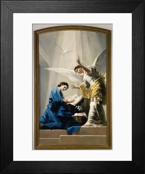 Framed Print : Annunciation, 1785, by Francisco de Goya Framed Print : Annunciation, 1785, by Francisco de Goya