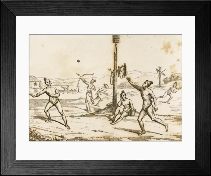 Framed Print : Indigenous peoples of the Americas. 16th century Framed Print : Indigenous peoples of the Americas. 16th century
