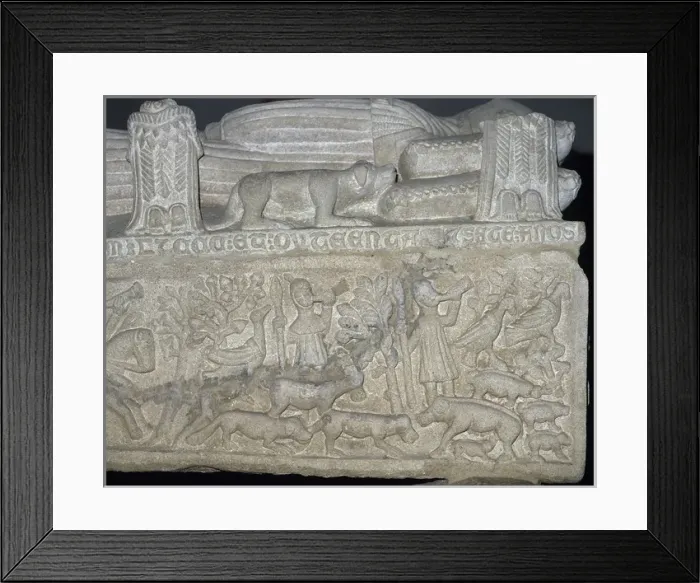 Framed Print : Fernan Perez de Andrade (d. 1397). Spanish Knight. Tomb Framed Print : Fernan Perez de Andrade (d. 1397). Spanish Knight. Tomb
