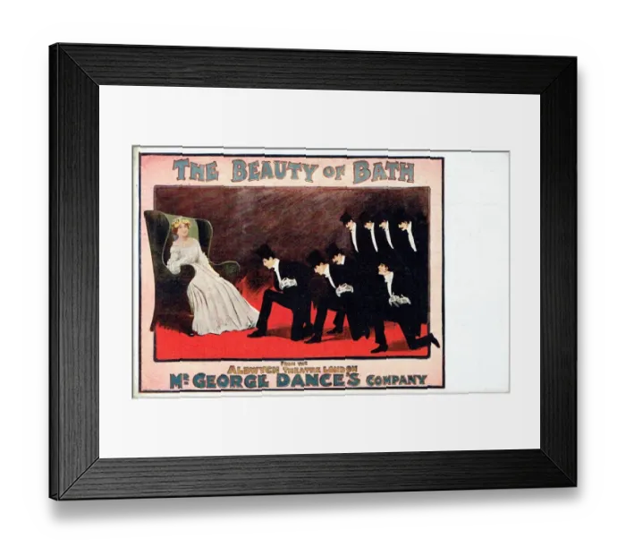 Framed Print : The Beauty of Bath, by Hicks and Hamilton Framed Print : The Beauty of Bath, by Hicks and Hamilton